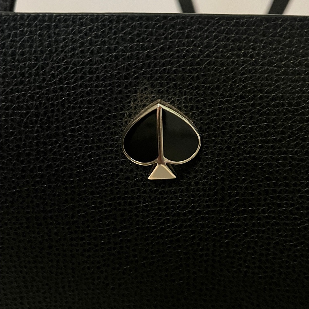 Kate Spade Black Leather Tote - Picture 9 of 9